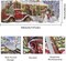 Christmas Valances for Windows, Truck Snowman Kitchen Curtain Valances, Farmhouse Window Treatments, Christmas Rod Pocket Valance for Bathroom 54'' W x 18'' L, 1 Panel